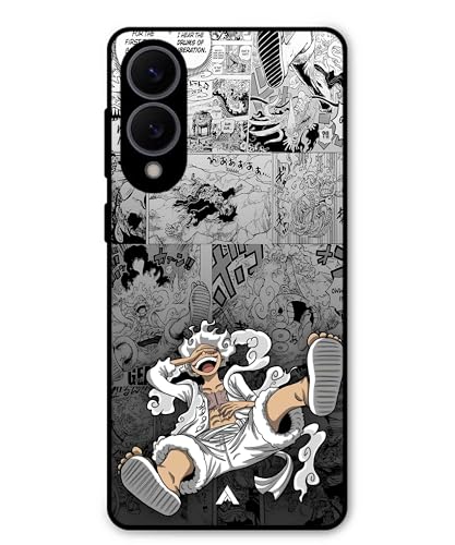 Image of Premium Anime 2 Case for Samsung Galaxy S25 Edge (Glossy Finish) Soft-Touch Metal TPU Back Cover, Shockproof, Designer, Aesthetic Mobile Phone Case