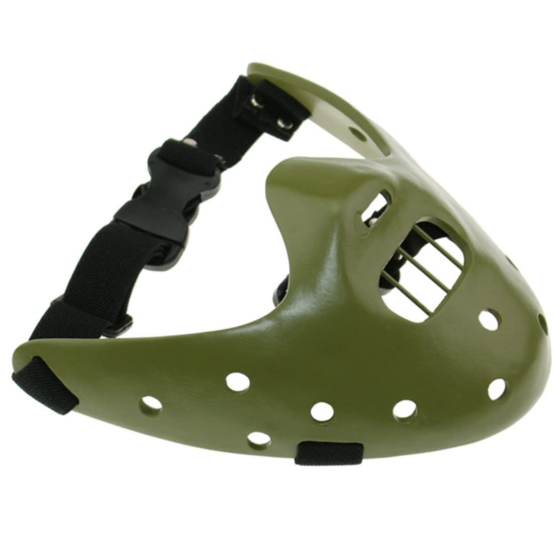 Hannibal Lecter Masque horrible tueur en résine Le silence des agneaux – Halloween Cosplay pour adultes