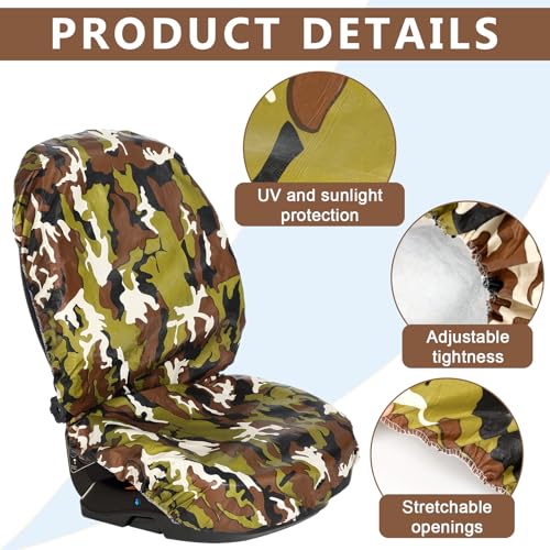 Image of BBTO 2 Pcs Car Seat Sun Shade Covers Baby Car Seat Coolers Protector Reflective Carseat Sunshade Infant Blocks Heat UV Sunlight Keep Baby Toddler Child Cool Travel Safety (Classic,Camo)