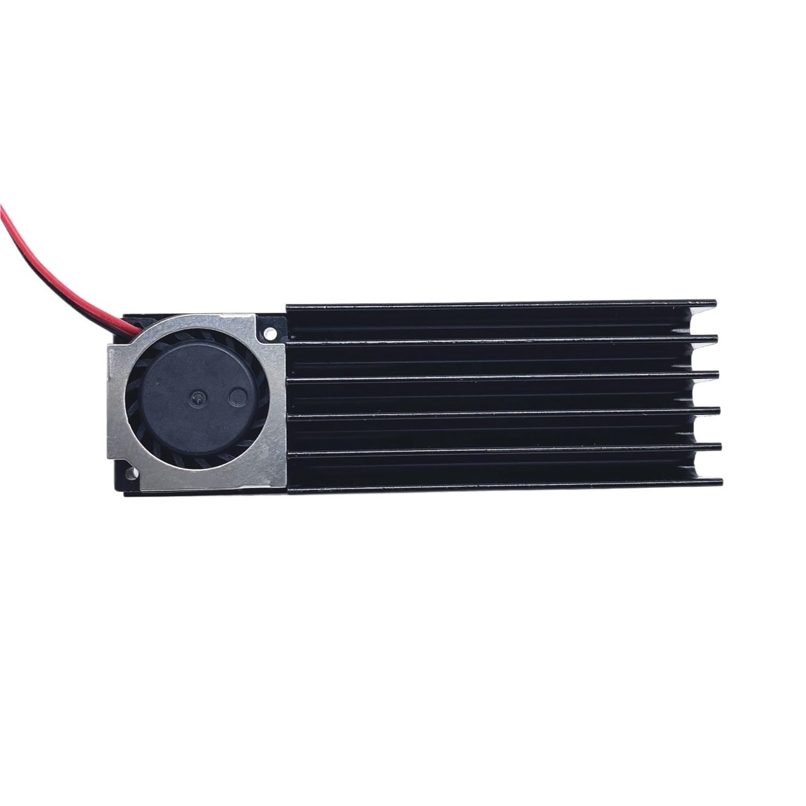 Disipador de calor de disco duro M.2 SSD con almohadilla térmica de ventilador 70x22x10MM aleta de aluminio for ordenador portátil Nvme 512 1 Uds(5v 2pin)