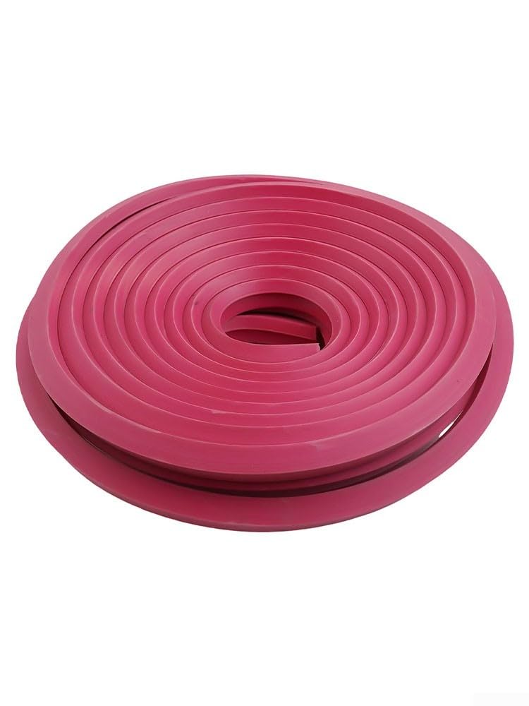 Red TPR Billiard Bumper 10M Strip 12x14mm Size(14 * 18MM)