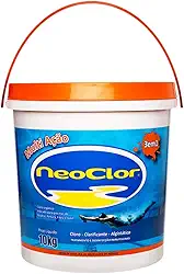Cloro Granulado Orgânico Multiação 10kg Para Tratamento E Limpeza De Piscinas Azulejo Fibra Vinil Neoclor