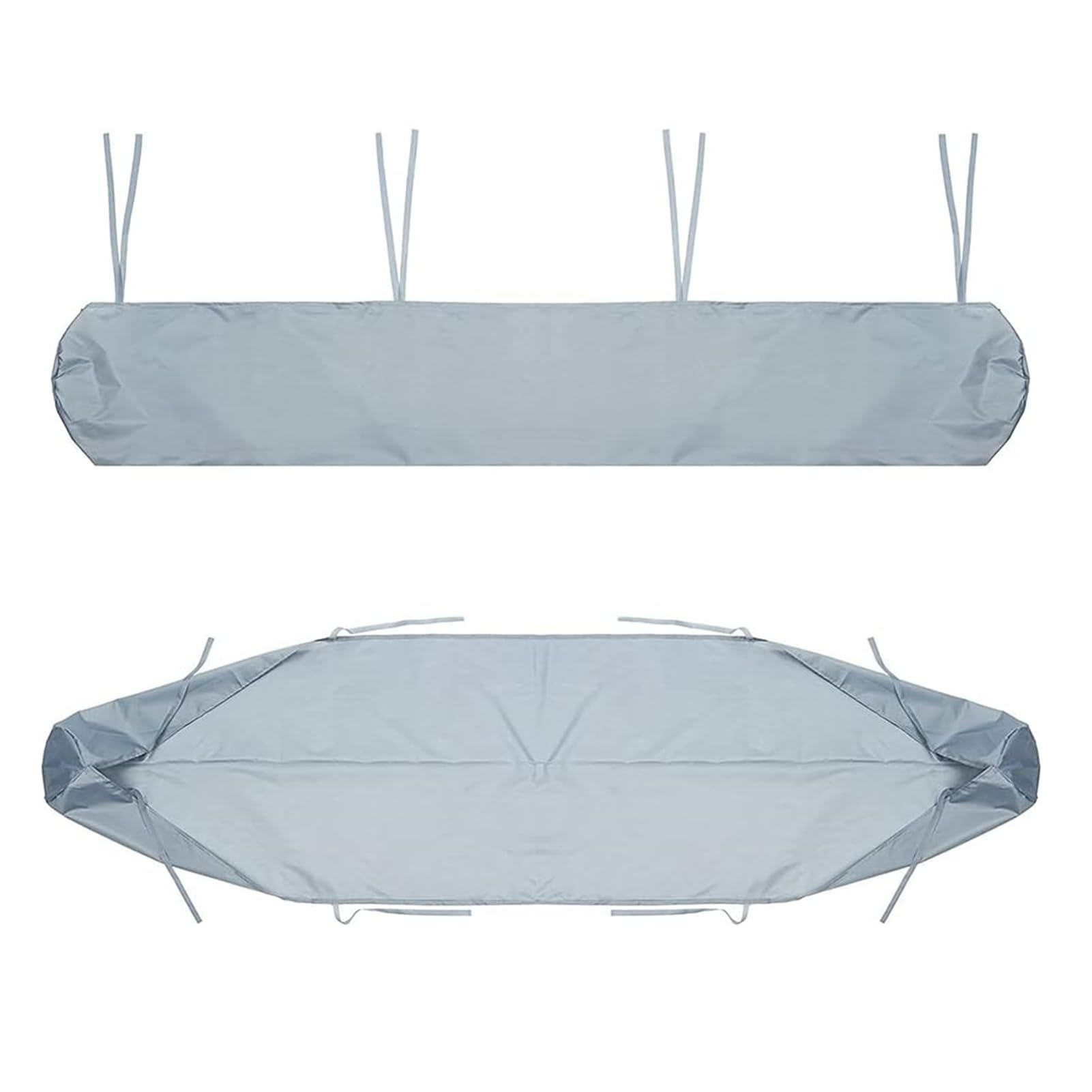 Sac De Protection pour Store Banne, Housse De Protection Anti-poussière pour Auvent De Terrasse Jardin De Auvent Housse De Rangement pour Auvent De Terrasse, Imperméable en Hiver (3m,Grey)