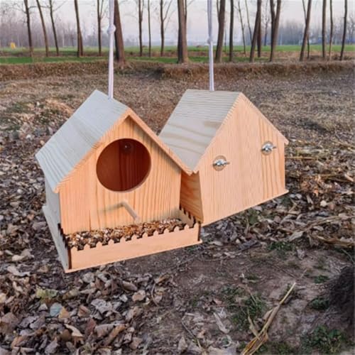 Mangeoire automatique for oiseaux suspendue pour préserver les graines - 3