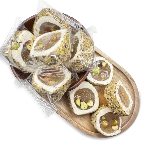 Image of NY Spice Shop Malban Pistachio Kashta Roll - 3 Pound Middle Eastern Pistachio Kashta Malban