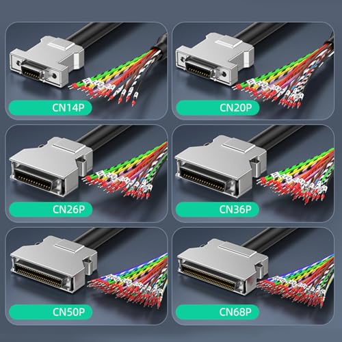 SCSI Servo Cable Single Female Head Gold Contacts for Broad Compatibility with Electronic Devices Secure Connection