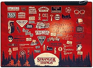 Pyramid International | Officially Licensed | Stranger Things | Upside Down | Pencil Case | Red