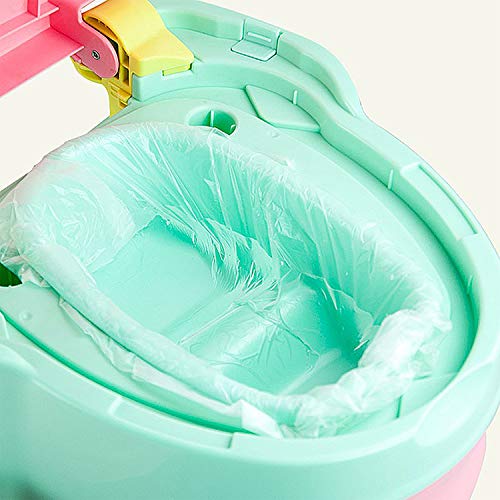 100 Pack Portable Travel Universal Potty Chair Liners With Drawstring Training Toilet Seat Potty Bags Cleaning Bag For Kids Toddlers Adults Pets Outdoors (42 X 24 Cm) #TOP6
