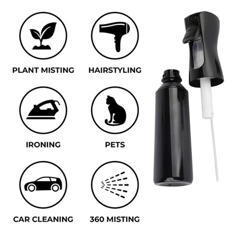 Botella de spray para agua para cabello con niebla fina miniatura 6
