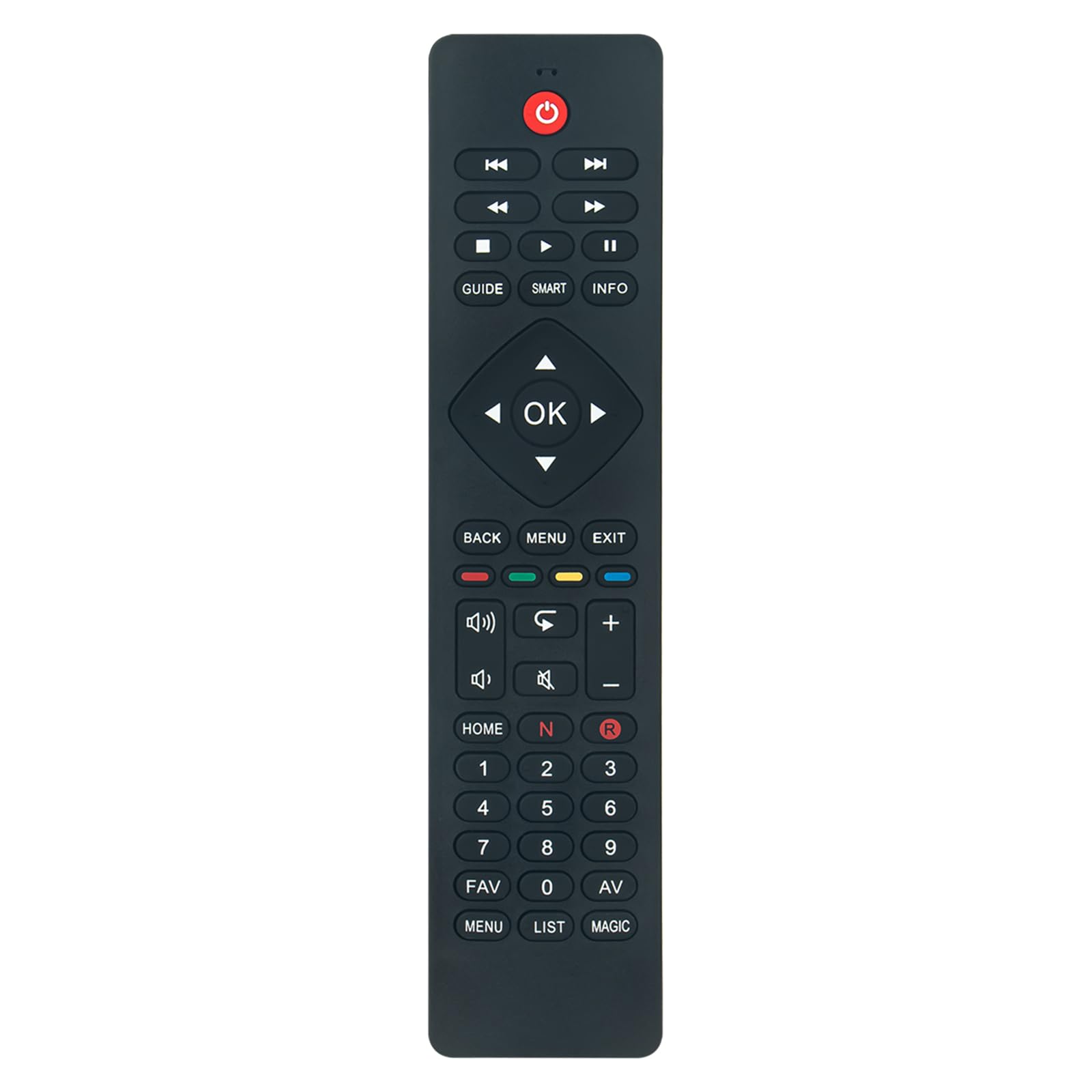 Telecomando Universale Sostitutivo Per TV TCL RC876-21001-000092 - Modelli FF32RS52, FF40RS52, FFRU62, FF43RU62, FF65RU62, FF75RU62