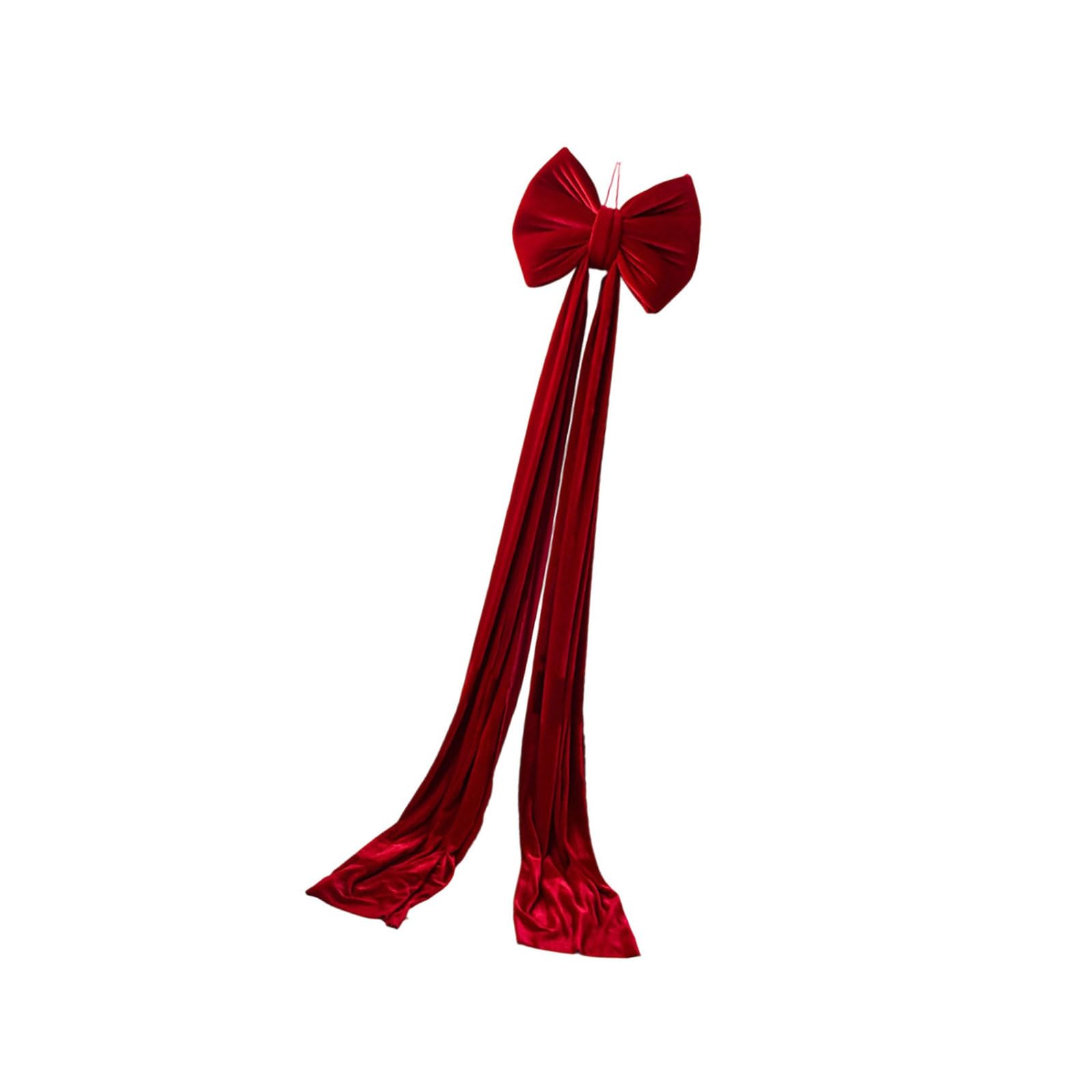 KAQNTUD Christmas bow for hanging, large bows, tree decoration for home, party, indoor and outdoor, bow tree decoration, decorative bows for holidays at home