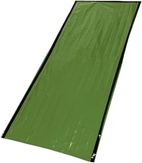 Sosoport Camping Bag PE Aluminum Film Sleeping Bag - Foldable Sleeping Bag Survival Travel Bag