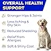 PAWFECTCHEW Fish Oil for Dogs - Natural Omega-3 - Skin & Coat Support - Liquid Food Supplement for Pets - Natural EPA + DHA Fatty Acids for Joints, Immune & Heart Health 16oz - Pollock & Salmon Oil
