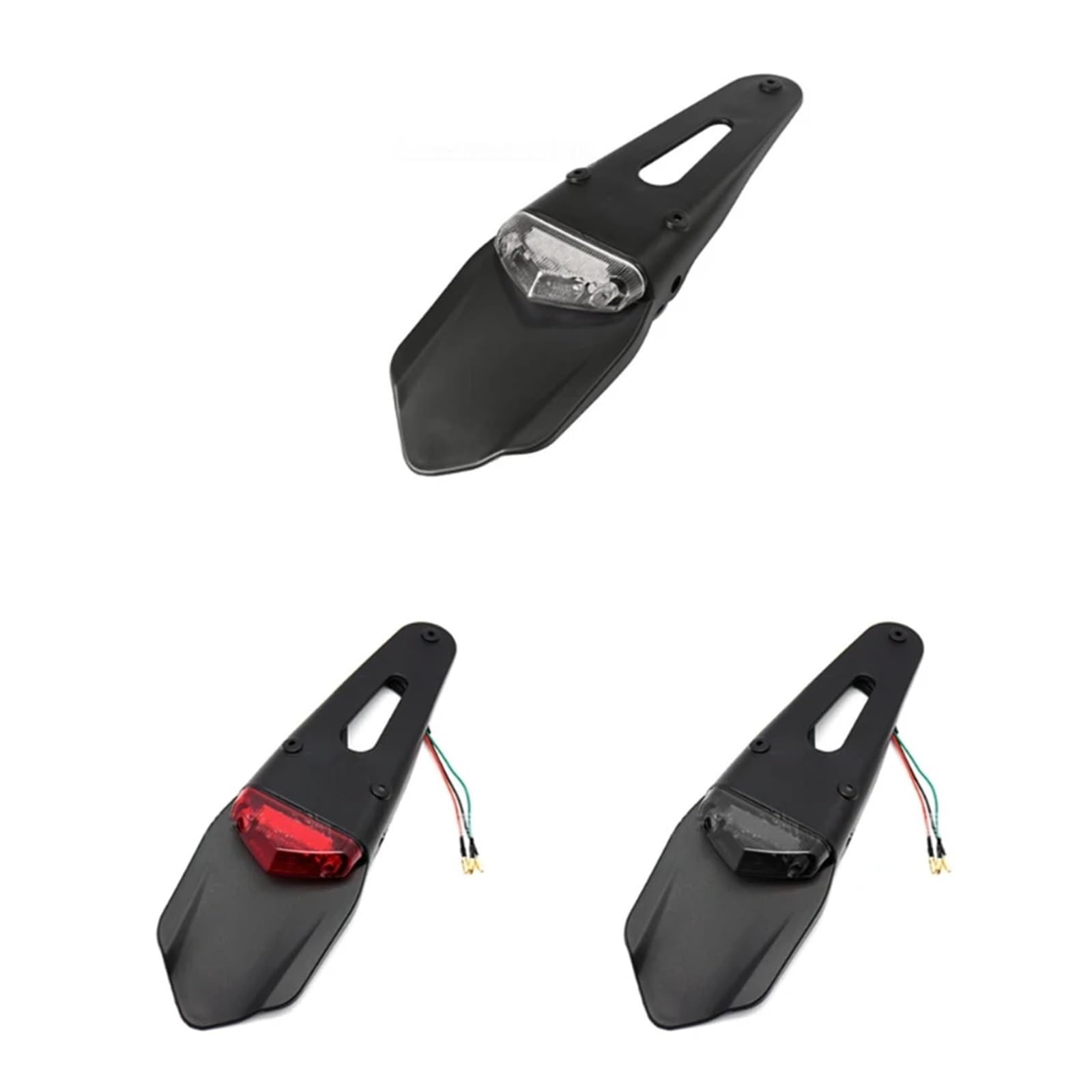 Fanale Posteriore A LED Per Moto, Luce Freno Posteriore, Universale Per Enduro EXC WRF 250 400 426 450 F19A Indicatoris delle parti