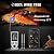 Wireless Meat Thermometer, 800FT Bluetooth Cooking Thermometer, 2 Ultra-Thin Probes, LCD Display, Digital Food Thermometer for Grill, BBQ, Smoker, Air Fryer, Rotisserie
