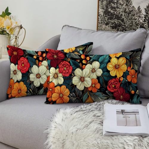 Housses de coussins velours 60x40cm lavables XC-9447 - 4