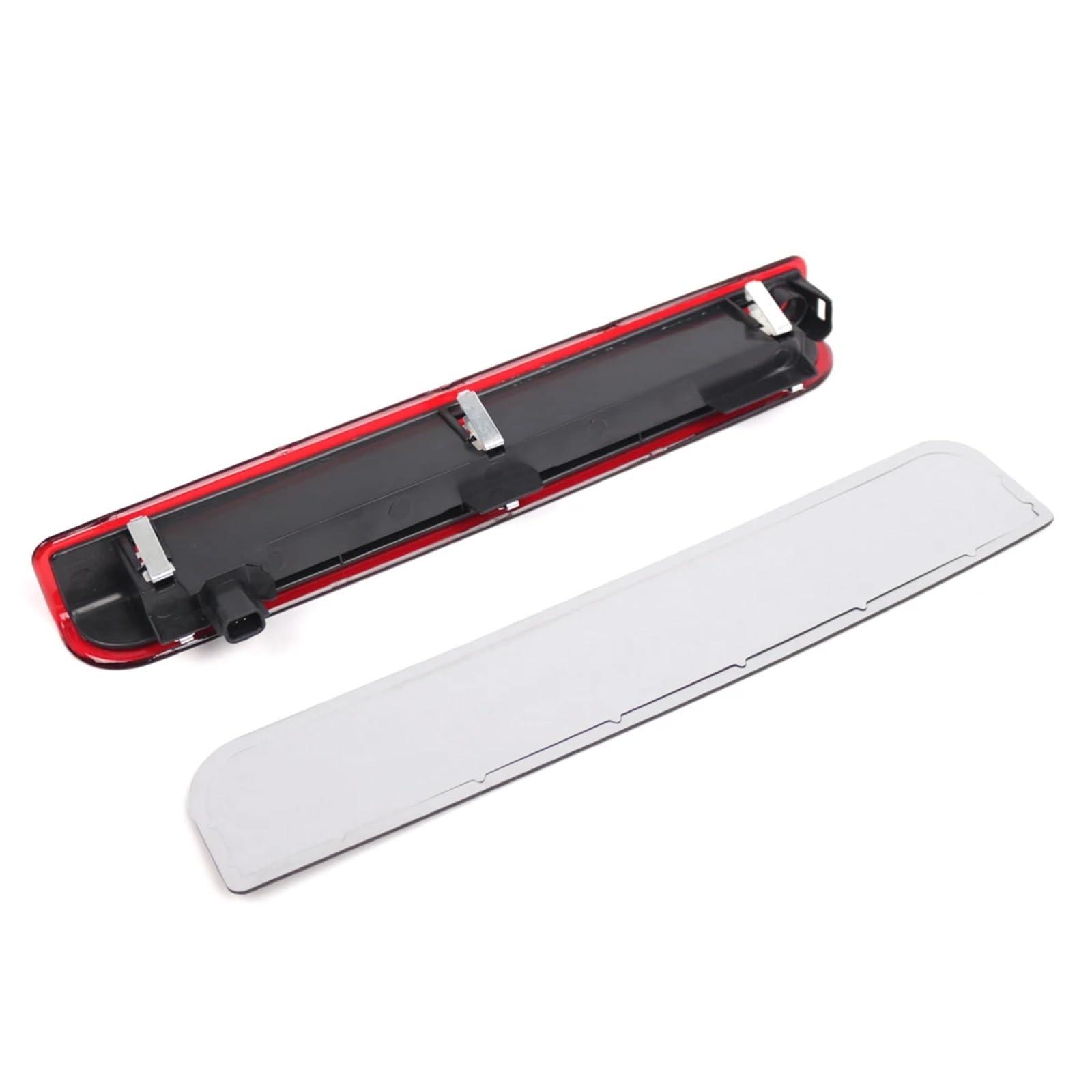Générique Feu freinage Lentille rouge noire de remplacement pour coffre troisième feu stop