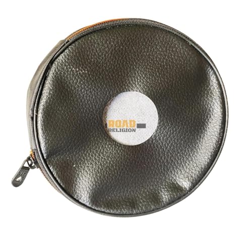 Image of RoadReligion Waterproof Black Rain Cover for Bike's Petrol Tank | Circular Shape
