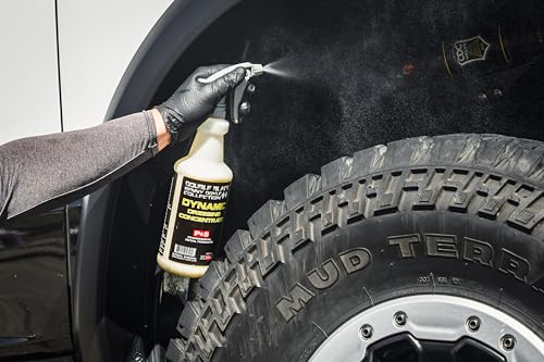 Image of P & S Professional Detail Products Dynamic Dressing Hyper Concentrate - Versatile Tire, Trim & Engine Dressing - Adjustable Gloss Finish & UV Protection - 16 oz Spray