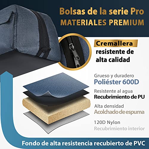 Funda para telescopio Celestron acolchada y repelente al agua de 76x29x25 cm con correa ajustable 5