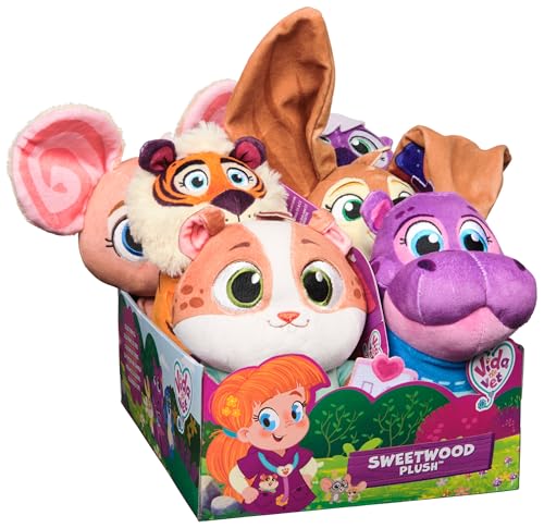 Vida the Vet, Kipp Plush Toy, 11-Inch Tall Stuffed Animals with Super-Soft Fur, Kids Toys for Girls & Boys Ages 3 and up image 5