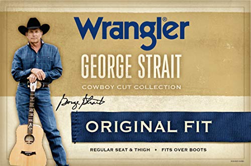 Image of Wrangler Men's George Strait Cowboy-Cut Original-Fit Jean