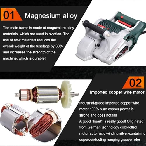 Machine de découpe murale 4800 W 9000 tr/min avec interrupteur autobloquant pour couper le bois, le granit, le carrelage et les barres d'acier