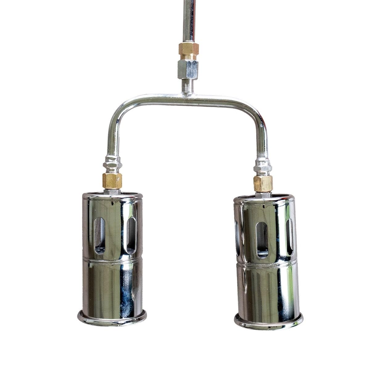 INTEC - Désherbeur thermique à gaz 2 Bruleurs Ø 60 mm Turbo Détendeur gaz 4.0 bar Tuyau 5m INTEC