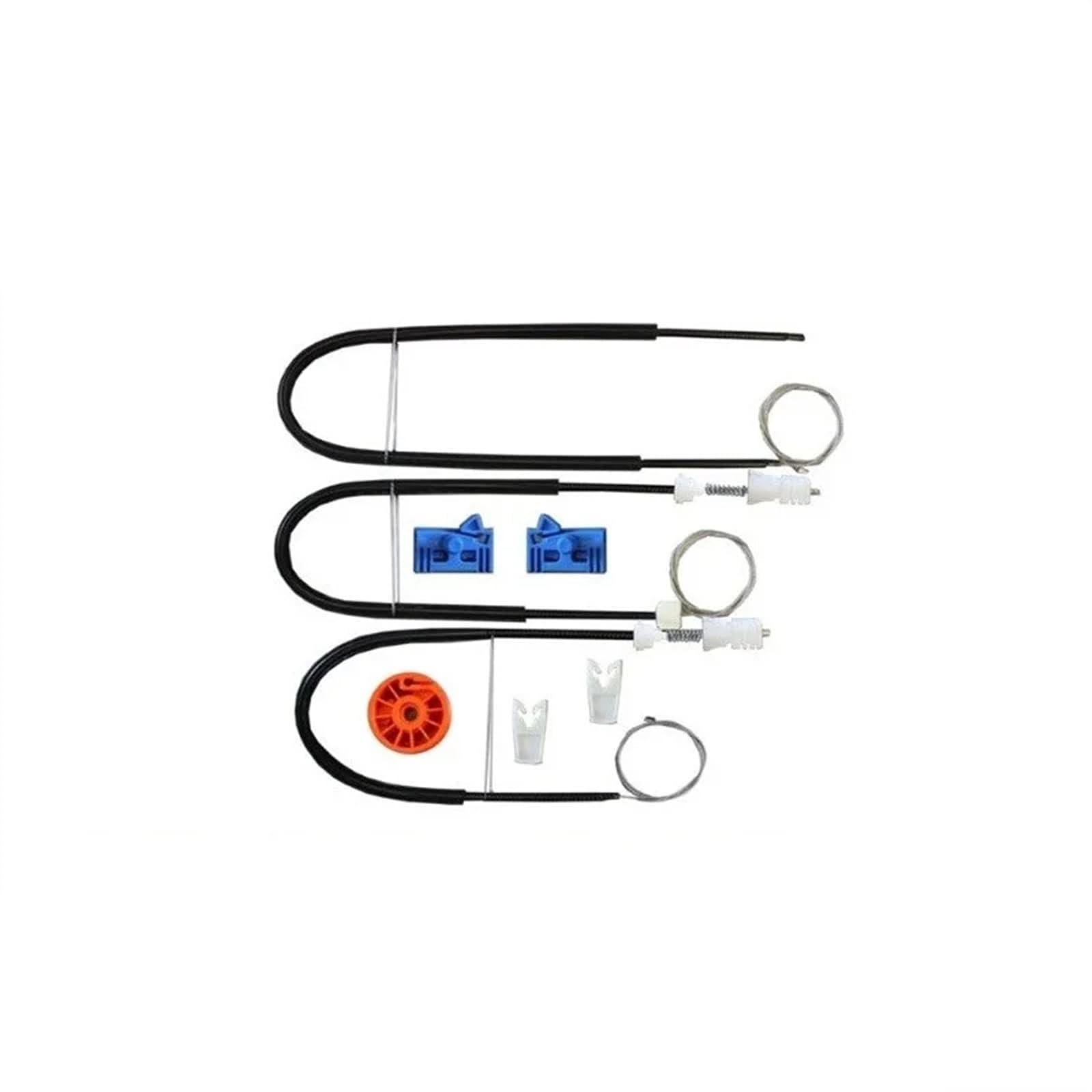 Pbqenxb Window Regulator Electric for VEL for Satis 2001-2009 Window Regulator Clip Set Repair KIT Front-Right Side