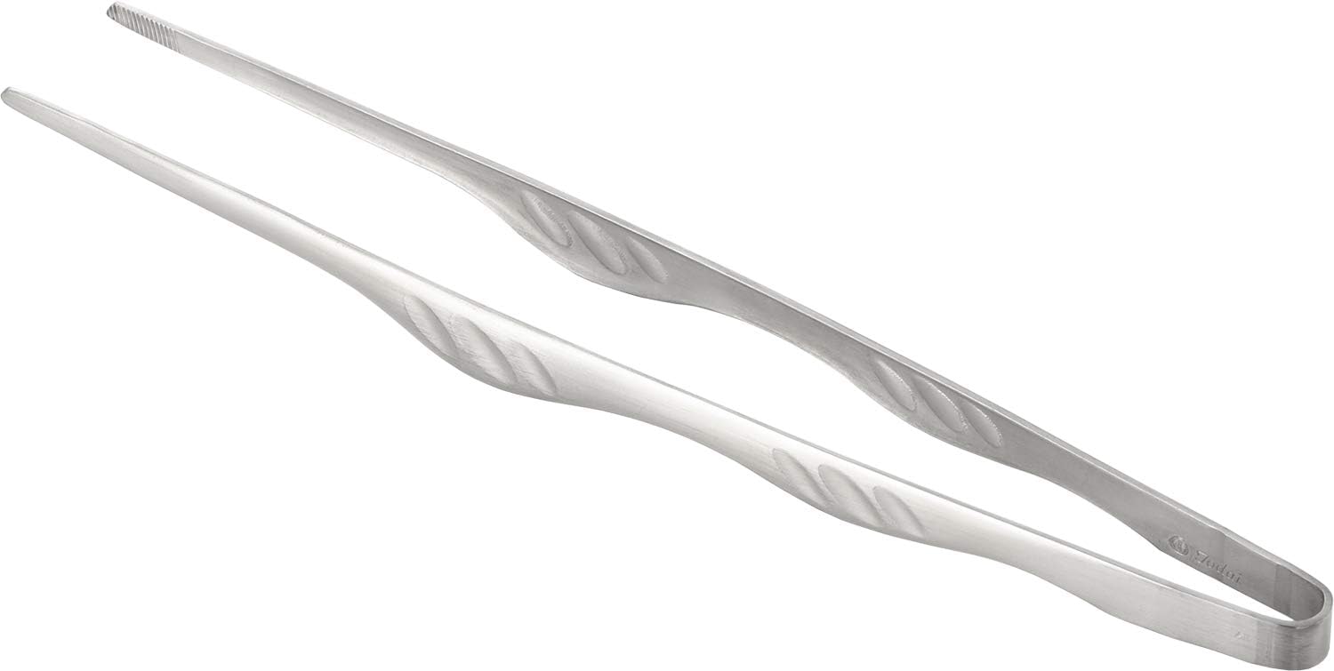Yoshikawa YJ2817 Cooking Tongs, Can Be Used Like Tweezers, Stainless Steel