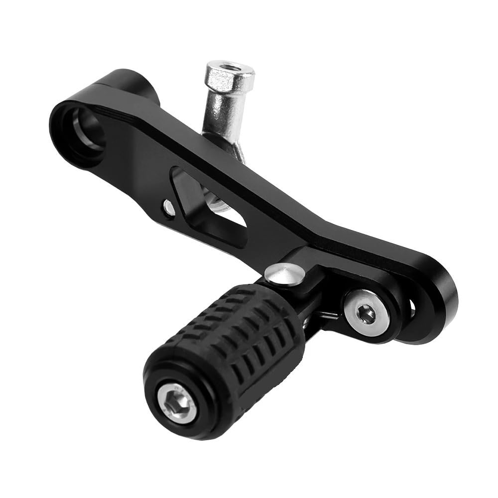 Lpuytrb Black Gear Shifter Pedal Aluminum Adjustable Folding Gear Shifter Shift Pedal Lever For Cb500x 2018-2023 Cb500 For Hornet Nx500 2023-2024