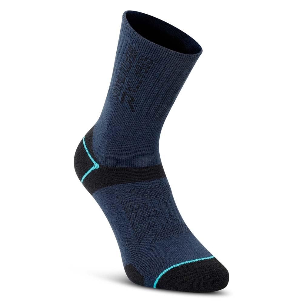 Regatta Unisex Mid Navy 2 Pack Blister Protection Ii Walking Sock In | Size: 6.5/8
