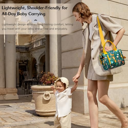 Image of StarAndDaisy Diaper Bag /Diaper Bags for Mom with Light Weight and Potable Design /Multi Compartments, Waterproof Baby Bag with Ultra Soft Fabric.