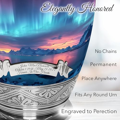 Image of Northern Aurora Cremation Urns for Human Ashes Adult Female Urns for Ashes