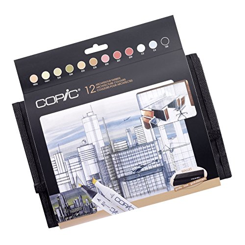 Amazon | Copic Marker 12ピーステーマウォレットセット