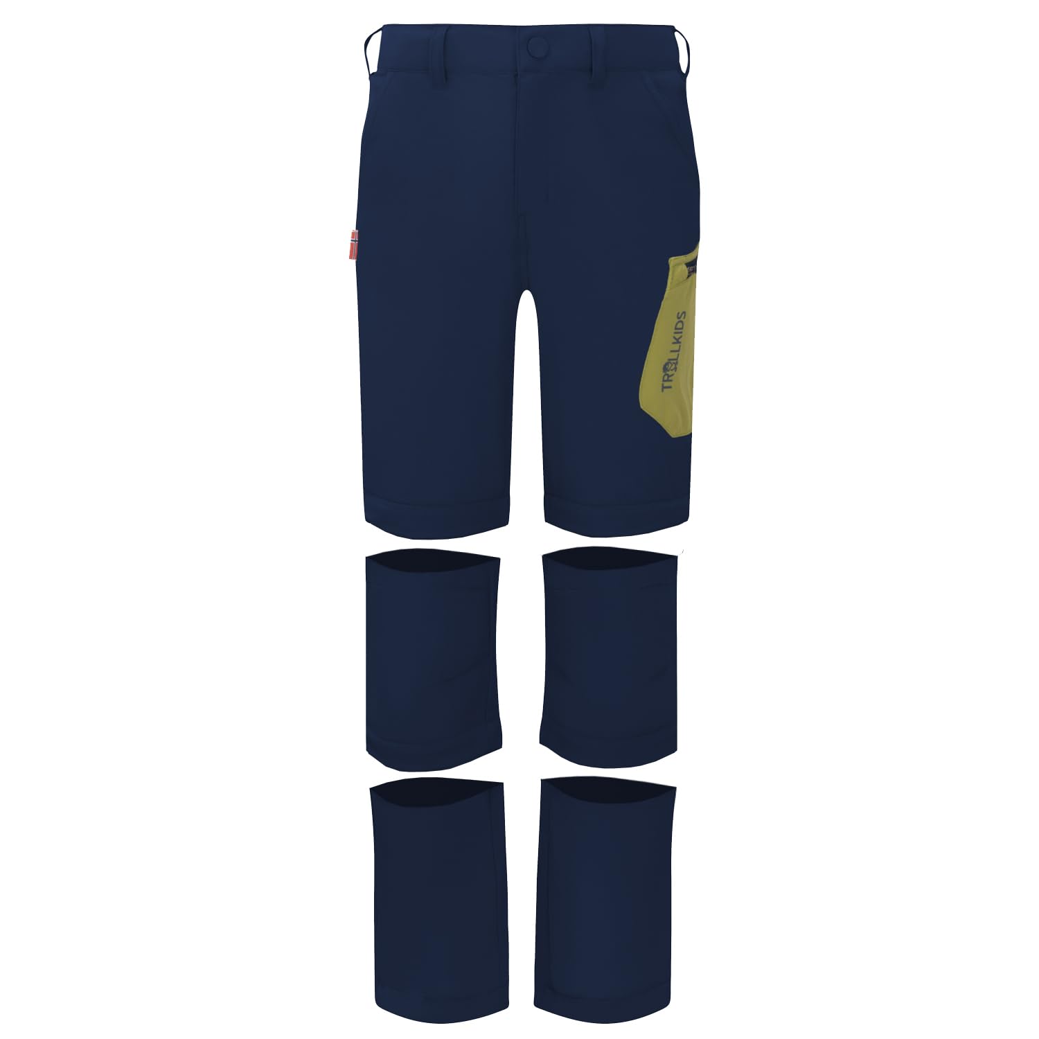 Trollkids Kids Preikestolen Double Zip-Off Pants