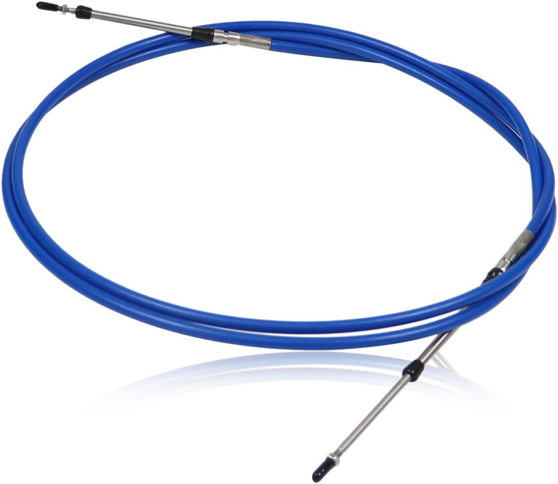 10FT 13FT 20FT 8FT Marine Throttle Shift Control Cable 33C Blue Compatible with Marine Outboard Engine Control Box (1Pcs,10ft/3 Meter) 1Pcs 10ft/3 Meter