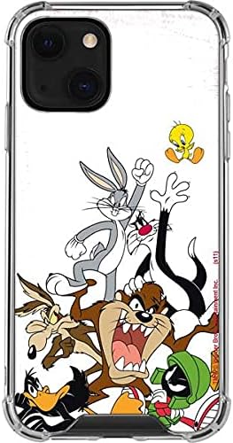Skinit Clear Phone Case Compatible with iPhone 13 - Officially Licensed Looney Tunes All Together Design
