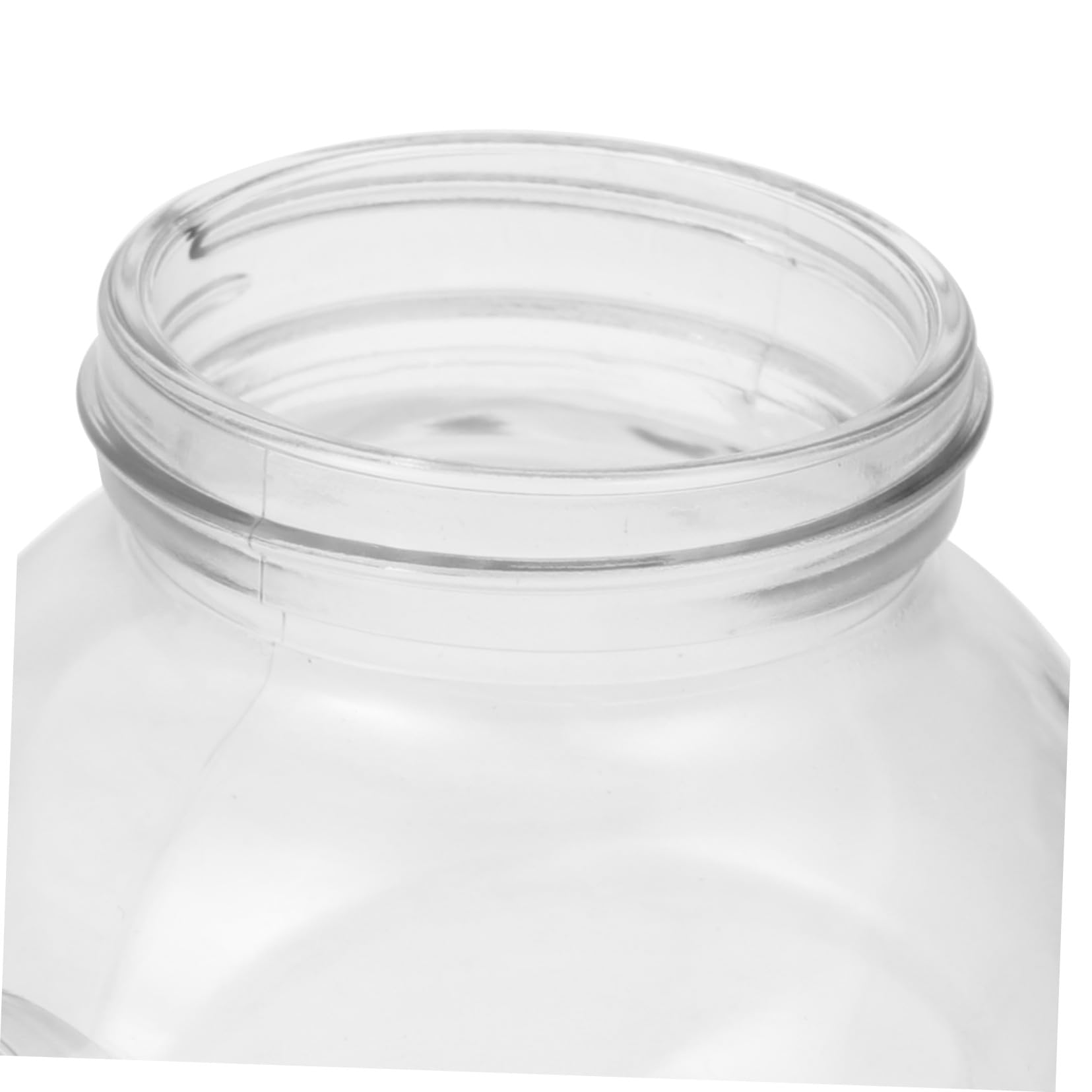10 Stück Teiliges Glas Vorratsglas Luftdichte Lebensmittelbehälter aus Dickem Glas Vielseitig für Tee Süßigkeiten Getreide Transparente Vorratsdosen für Küche und Party