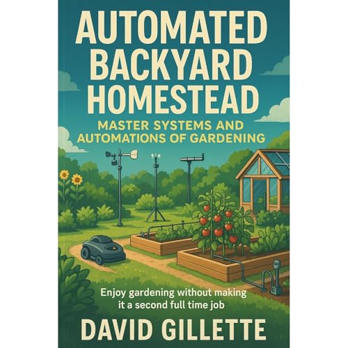 Automated Backyard Homestead Audiolibro Por David Gillette arte de portada