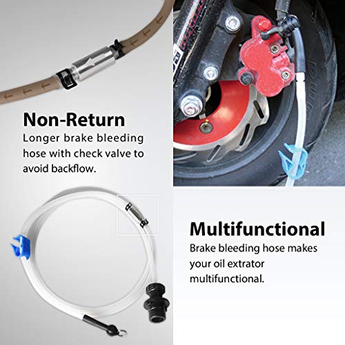 Buy FIRSTINFO 15 Liter Pneumatic/Manual Oil Extractor/Vacuum Pump Fluid