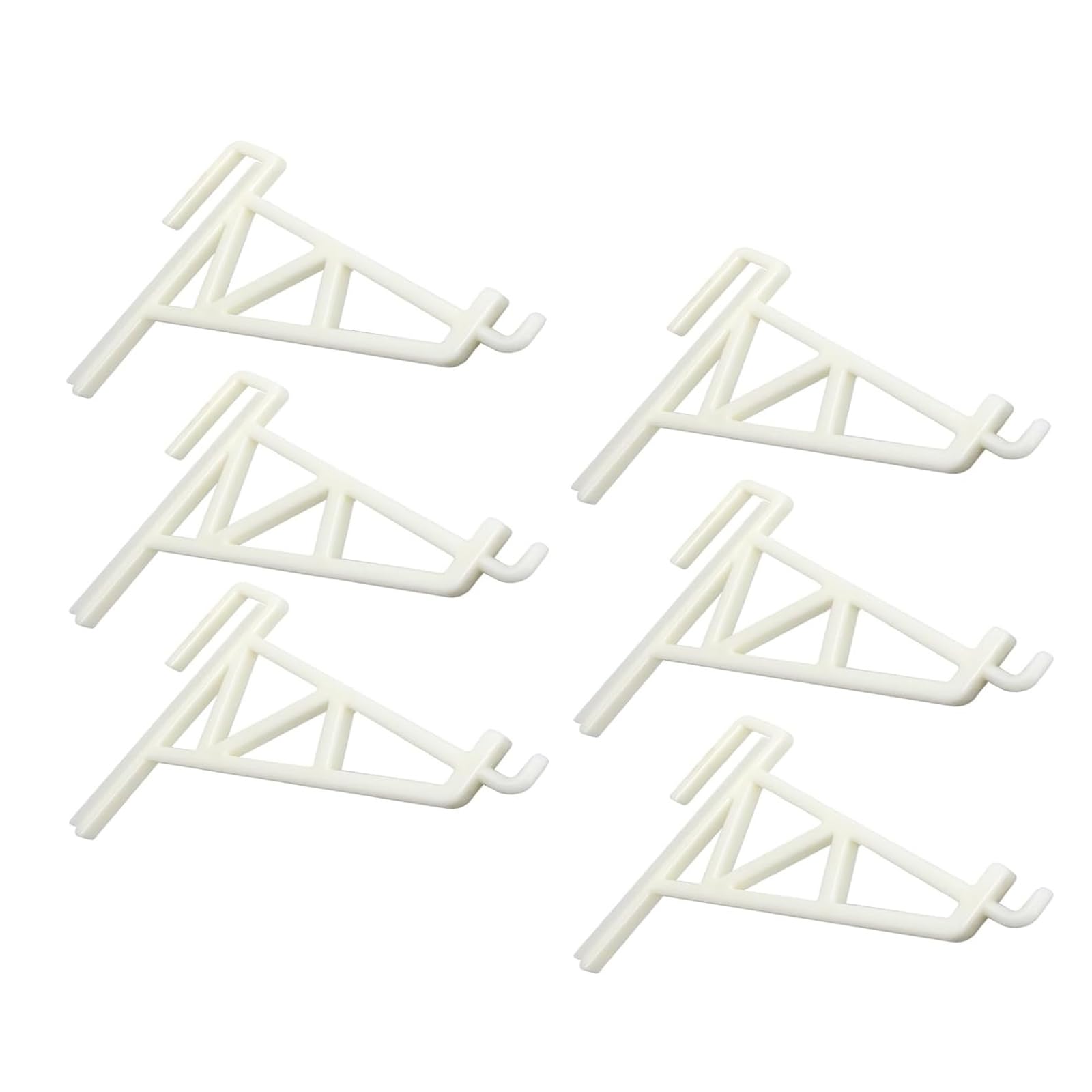 Elnwnnkc Strong Triangular Shelf Strong Food Grade Polystyrene Frame Holder for Beekeepers and Honeyfarm Maintenance Permanent Beekeeping Shelf Structure