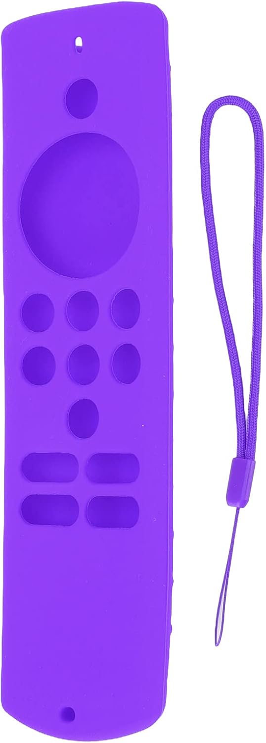 Yctze Silicone Antislip Shockproof Protective Sleeve with Lanyard for Fire TV Stick Lite - Daily Necessities for Your Fire TV Stick 4K Remote (#15)