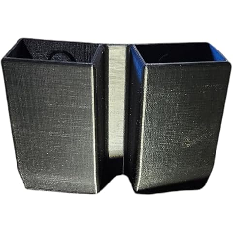 Double mag Pouch for Springfield Prodigy, 9mm Magazines, 2 in a Row. Adjustable Belt Loops fit: 1.5 inch, 1.75 inch, and 2 inch Belts Cover