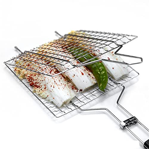 Bâtons de grillades barbecue réutilisables en inox pour camping