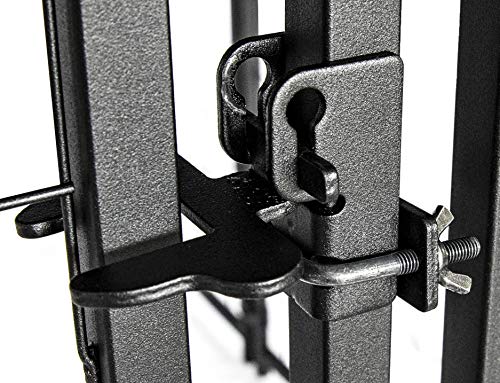 HOMESTEAD 6ft x 4ft x 4ft Dog Kennel - Heavy Duty Pet Kennel Kit with Waterproof Cover, Black (89-310) - Image 5