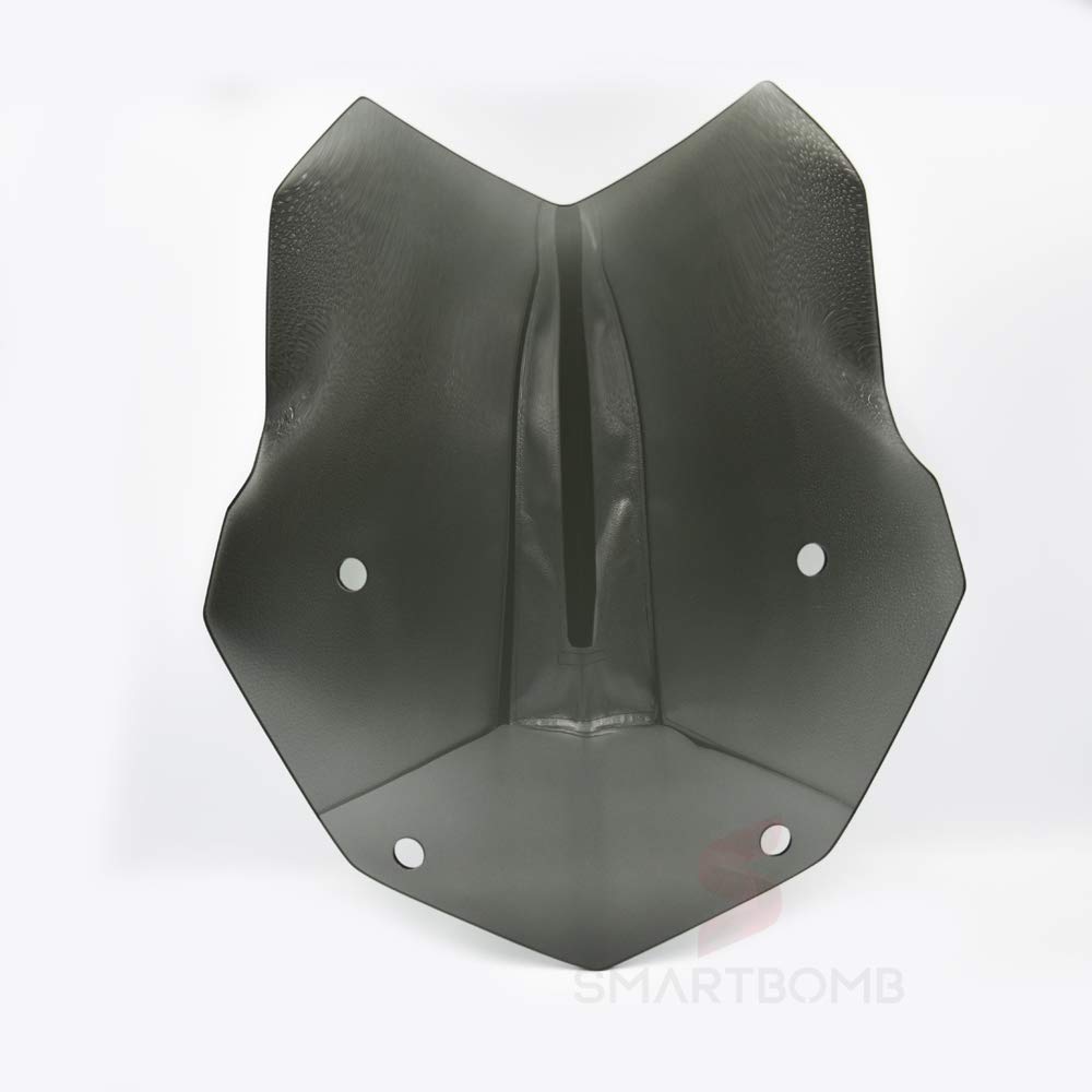 Parabrezza paravento windshield windscreen screen bubble double fumè NERO R 1200 GS 1200 GS LC ADV R 2013-2018 1250 GS 2019-2024 STD ADV