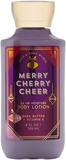 Bath & Body Works Merry Cherry Cheer 24 Hr Moisture Body Lotion, 8 Ounce