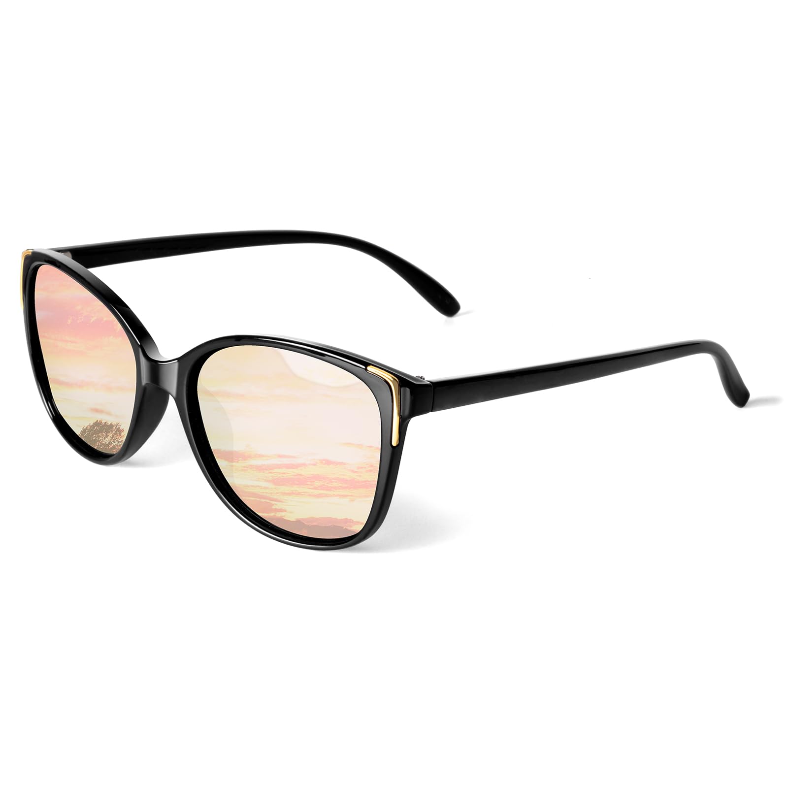 Face Shadow Überzieh Sonnenbrille über Normale Brille Polari