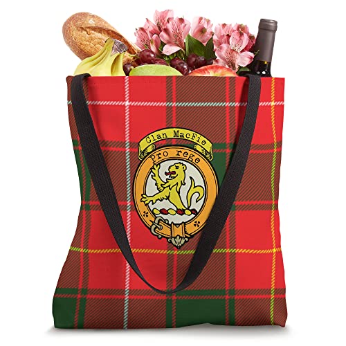Bolso Tote MacFie Clan Scottish Crest and Tartan miniatura 4